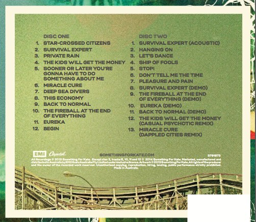 LYSTS Deluxe CD tracklist